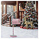 Pink mailbox of Santa Claus, 18x10x5 in s4