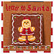 Buzón cartas Papá Noel pan de jengibre 35x20x15 cm s2