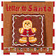 Caixa correio Pai Natal pão de mel 35x20x15 cm s5