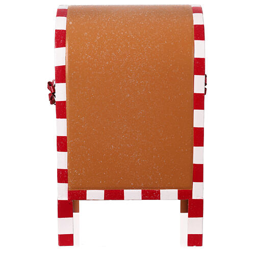 Santa Claus gingerbread letterbox 35x20x15 cm 10