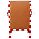 Santa Claus gingerbread letterbox 35x20x15 cm s7