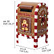 Santa Claus gingerbread letterbox 35x20x15 cm s3