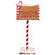 Buzón correspondencia Papá Noel pan de jengibre 35x15x10 cm s3