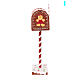 Santa Claus gingerbread mailbox 35x15x10 cm s5