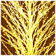 Albero di Natale bianco con luci 210 cm s4
