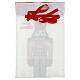 Velvet Nutcracker Christmas gift sack 70x45 cm s4