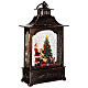 Lantern, Santa Claus with gifts, 8x4x12 in s3