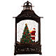 Lantern, Santa Claus with gifts, 8x4x12 in s4