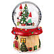 Globo de neve 100 mm casa dos gnomos 10x10x15 cm s3