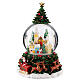 Christmas snow globe with snowy city 120 mm, 15x15x25 cm s4