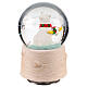 Kula śnieżna 80 mm z misiem polarnym, 8x8x12 cm s5