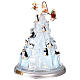 Winterszene „Eisberg mit Pinguinen und Weihnachtsmann“ – mit Licht, Musik und Bewegung, 25 × 25 × 35 cm s4