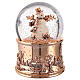Palla di neve 100 mm pupazzo di neve 10x10x15 cm s2