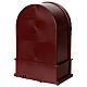 Radio vintage con Babbo Natale e camino con musica movimento e luci 21x13x31 cm s5