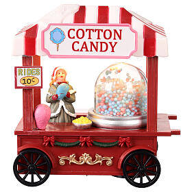 Cotton candy stall, 6x3x6 in