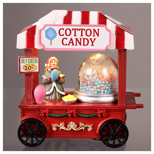 Cotton candy stall 15x8x15 cm 2