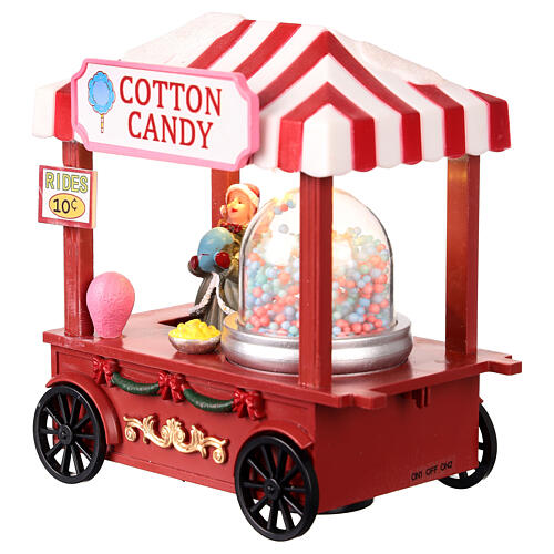 Cotton candy stall 15x8x15 cm 3