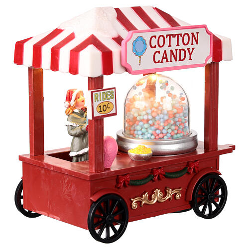 Cotton candy stall 15x8x15 cm 4