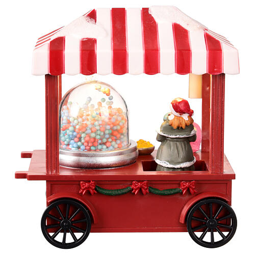 Cotton candy stall 15x8x15 cm 5