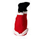 Santa Claus kicking, animated Christmas tree decoration, 16 in s5