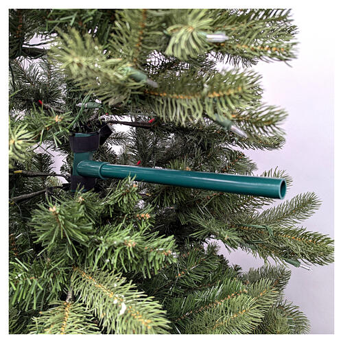 Babbo Natale che scalcia addobbo albero Natale movimento 40 cm 8