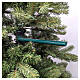 Babbo Natale che scalcia addobbo albero Natale movimento 40 cm s8