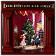 Nutcracker Theater three scenes movement music lights 30x25x25 cm s3