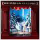 Nutcracker Theater three scenes movement music lights 30x25x25 cm s6