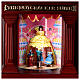 Nutcracker Theater three scenes movement music lights 30x25x25 cm s9