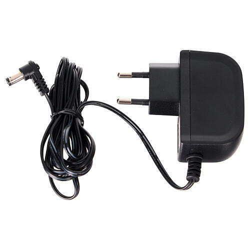 Giostra paracadute natalizia movimento musica luci h 50 cm 11