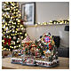 Winterszene „Jahrmarkt“ – Deluxe-Ausführung mit LEDs, Tänzern, Karussell und Riesenrad, 65 × 60 × 40 cm, Strombetrieb s2