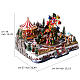 Village de Noël Deluxe Fête foraine en mouvement LEDs colorées 65x60x40 cm s3