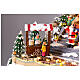 Villaggio Natalizio Deluxe Luna Park in movimento LED colorati 65x60x40 cm corrente s10