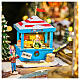 Deluxe Christmas Village winterland carnival with LED lights and movement, 95x65x60 cm s12