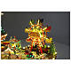 Aldea Navideña deluxe Parque de Atracciones movimiento LED coloridos 95x65x60 cm corriente s8