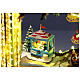 Villaggio Natalizio deluxe Luna Park movimento LED colorati 95x65x60 cm corrente s6