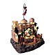 Weihnachtsdorf mit Geburt Christi und Engel – 35 × 25 × 40 cm, beleuchtet, Strombetrieb s5
