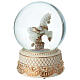 Carrousel boule à neige cheval 17 cm s4
