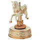 Carousel horse music box 16 cm s2