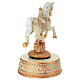 Carousel horse music box 16 cm s3