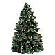 Candela natalizia forma Albero di Natale 15x20 cm s1