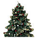 Candela natalizia forma Albero di Natale 15x20 cm s2