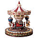 Carillon giostra animata led e musica 30x35x40 cm s4