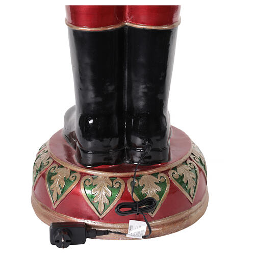 Nussknacker mit Trommel, animiert – 183,5 Höhe, Fiberglas 15