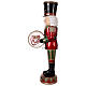 Nutcracker with animated drum 180 cm fiberglass s12