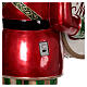 Nutcracker with animated drum 180 cm fiberglass s14
