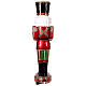 Nutcracker with animated drum 180 cm fiberglass s16