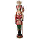 Nutcracker with LED lights pole, 95 in, fibreglass s16