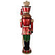 Nutcracker with LED lights pole, 95 in, fibreglass s19