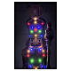 Cascanueces con asta luces LED 275 cm fibra de vidrio s6